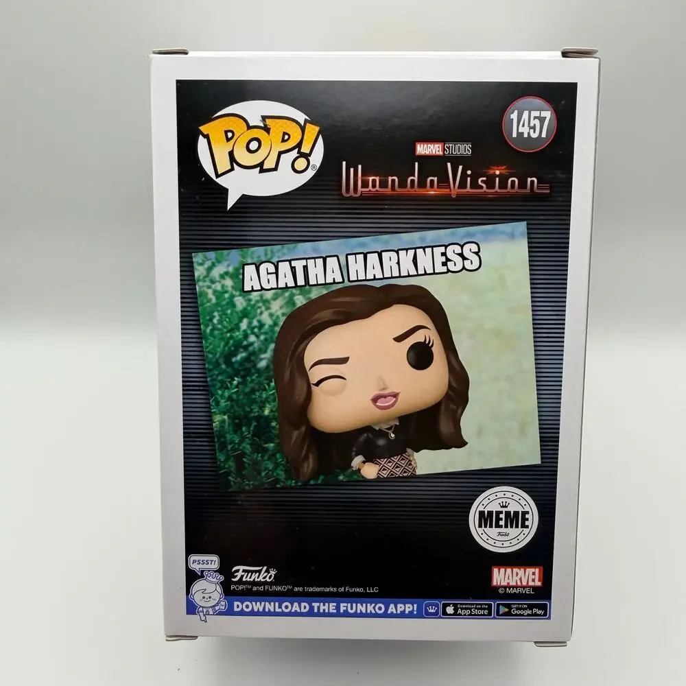 Funko Pop Agatha Harkness #1457 WandaVision Meme Series - Picture 3 of 6